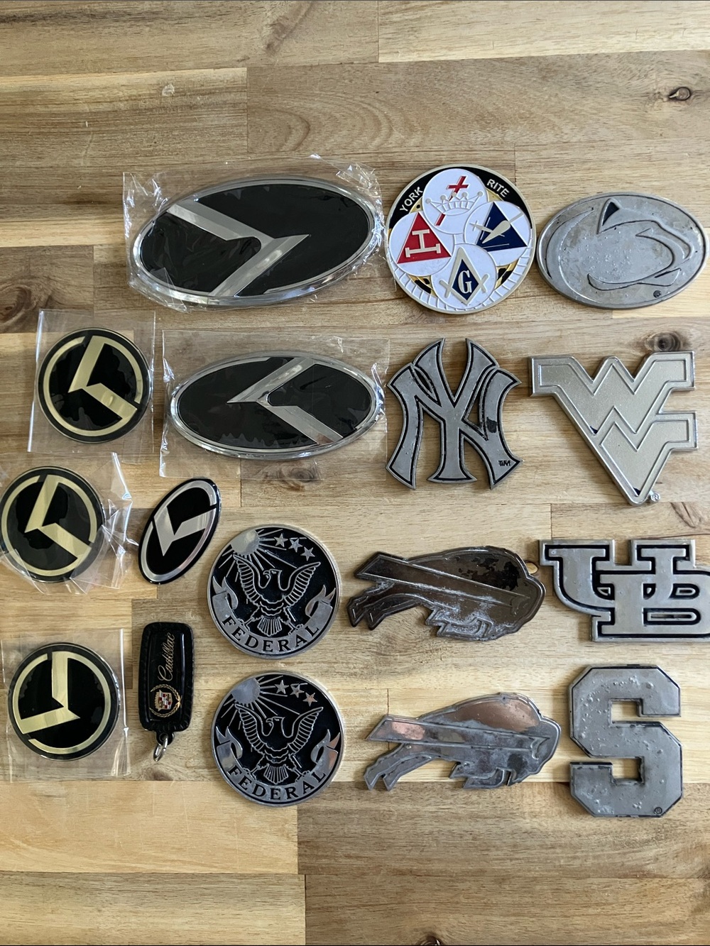 Bundle of Car Accessories and Decals